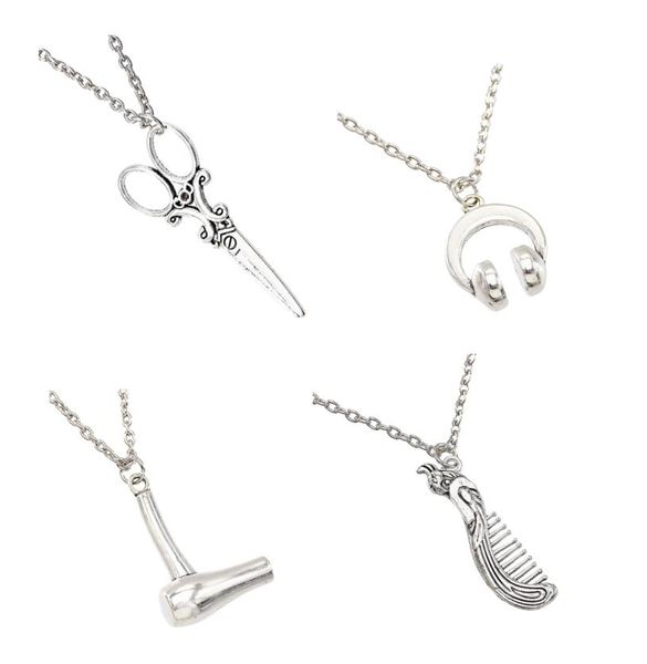 vintage silver jewelry necklace for men with hair dryer scissor comb pendants shape fashion necklace women and men gifts6176315
vintage silver jewelry necklace for men with hair dryer scissor comb pendants shape fashion necklace women and men gifts6176315