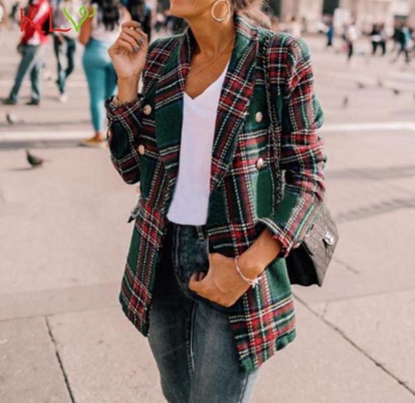 women jacket plaid lapel woolen long sleeve suit winter fall windbreaker plus size 2019 overwear casaco feminino girl coats 19ag3846872, Black;brown
women jacket plaid lapel woolen long sleeve suit winter fall windbreaker plus size 2019 overwear casaco feminino girl coats 19ag3846872, Black;brown