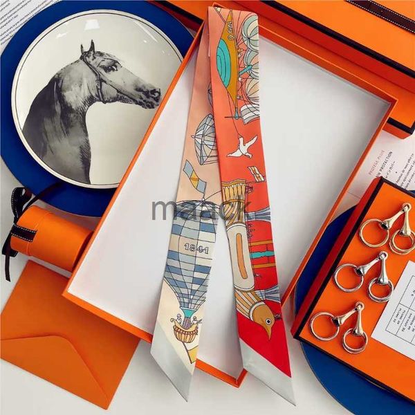 scarves 100% real silk floral printing bag scarf small skinny scarf women luxury brand foulard women tie head scarves ladies 2023 new hkd230, Blue;gray
scarves 100% real silk floral printing bag scarf small skinny scarf women luxury brand foulard women tie head scarves ladies 2023 new hkd230, Blue;gray