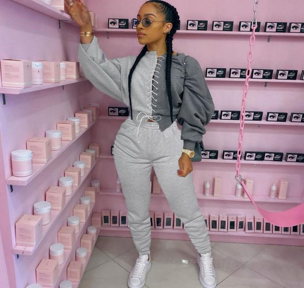 two piece women set sport casual outfit fall clothes for women sweatshirt crop sweatpants set sweat suit tracksuit1721027, Gray
two piece women set sport casual outfit fall clothes for women sweatshirt crop sweatpants set sweat suit tracksuit1721027, Gray