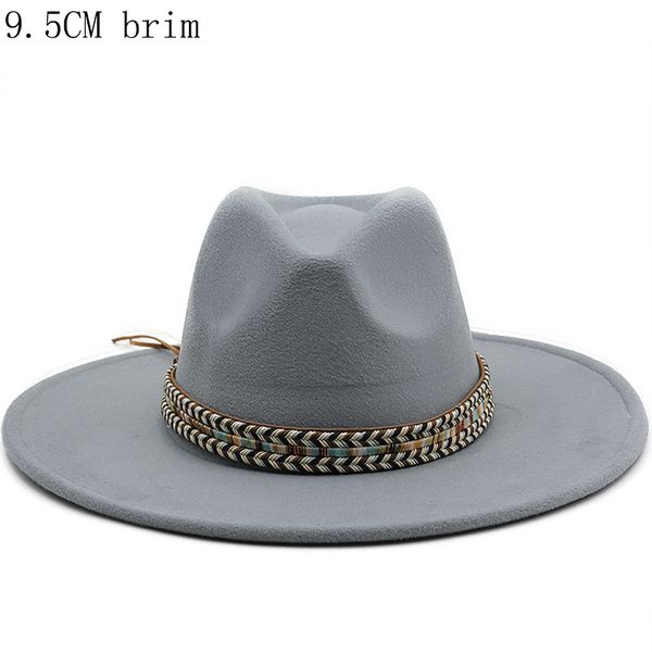 wide brim hats bucket autumn winter mens fedoras womens felt hat ladies sombrero jazz male bowler outdoor vintage large 95cm 230829, Blue;gray
wide brim hats bucket autumn winter mens fedoras womens felt hat ladies sombrero jazz male bowler outdoor vintage large 95cm 230829, Blue;gray