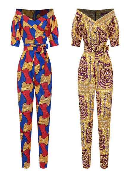 african dresses for women jumpsuit fashion pants dashiki print shoulder off ankara jumpsuit trousers robe africaine novelty clothe3961945, Black;white
african dresses for women jumpsuit fashion pants dashiki print shoulder off ankara jumpsuit trousers robe africaine novelty clothe3961945, Black;white