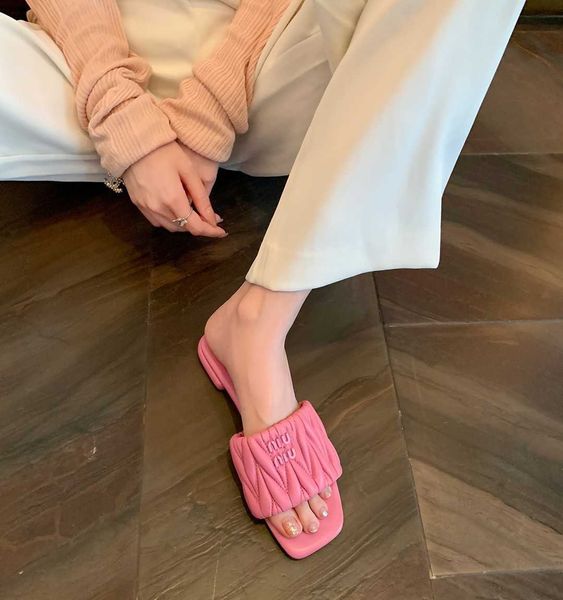 designer slippers miui slipper fashion flat bottom beach slippers pink slippers women outdoor slides z0uf
designer slippers miui slipper fashion flat bottom beach slippers pink slippers women outdoor slides z0uf