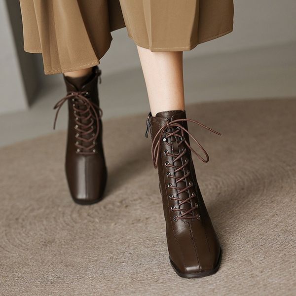 boots winter lady bootswomen autumn shoes zipper elegant high heel rubber ankle solid basic casual square toe pu sewing 230829, Black
boots winter lady bootswomen autumn shoes zipper elegant high heel rubber ankle solid basic casual square toe pu sewing 230829, Black