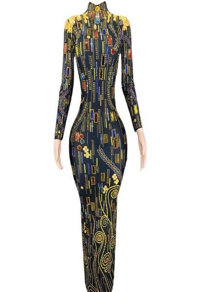 stage wear sparkly sequins gold rhines long sleeves black dress birthday celebrate gown outfit women evening party1533546, Black;red
stage wear sparkly sequins gold rhines long sleeves black dress birthday celebrate gown outfit women evening party1533546, Black;red