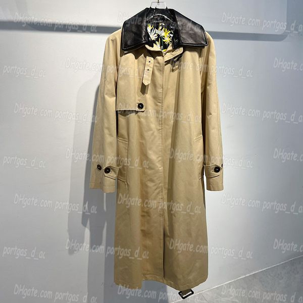 luxury women trench coat khaki long sleeeve coats woman autumn spring charming lapel outerwear, Black
luxury women trench coat khaki long sleeeve coats woman autumn spring charming lapel outerwear, Black