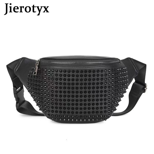 waist bags jierotyx personality leather fanny pack vintage rivet chest pouch studded belt bag for women gothic style 230828
waist bags jierotyx personality leather fanny pack vintage rivet chest pouch studded belt bag for women gothic style 230828