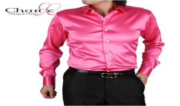 wholequality mens shirts fashion 2015 satin silk men long sleeve shirt solid color 20 men dress shirt s3xl plus size blusa m7205081, White;black
wholequality mens shirts fashion 2015 satin silk men long sleeve shirt solid color 20 men dress shirt s3xl plus size blusa m7205081, White;black
