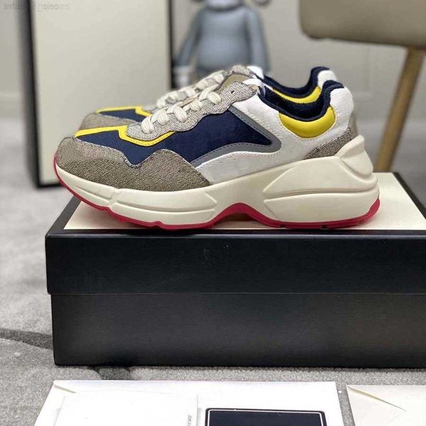 durable casual man and women shoes rhyton sneakers beige trainers vintage luxury chaussures ladies shoe designers sneaker with box size, Black
durable casual man and women shoes rhyton sneakers beige trainers vintage luxury chaussures ladies shoe designers sneaker with box size, Black