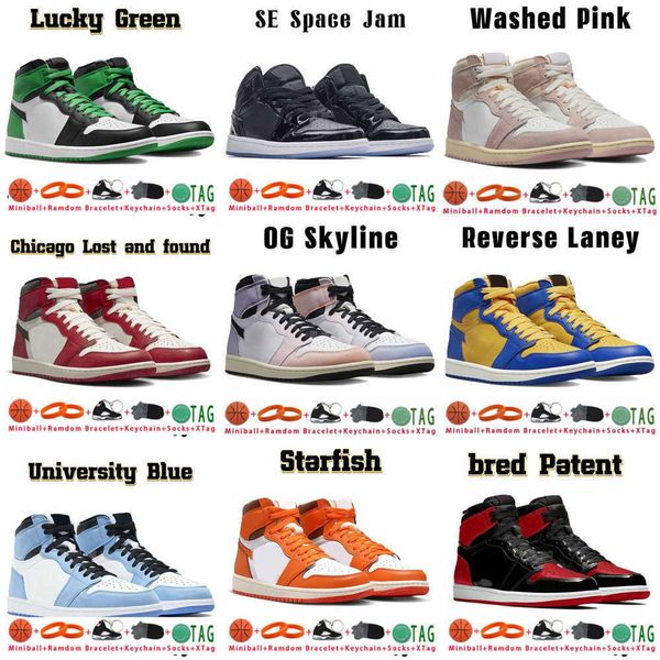 2023 mens basketball shoes jumpman 1 sneakers lucky green chicago lost and found starfish university blue skyline light smoke grey men women
2023 mens basketball shoes jumpman 1 sneakers lucky green chicago lost and found starfish university blue skyline light smoke grey men women