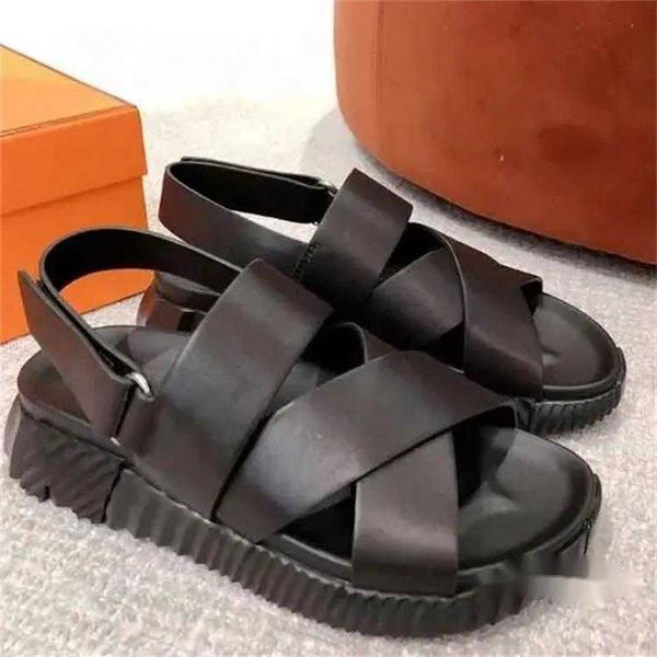 men summer sandal black white genuine leather luxury design sandals strap leather sandalies
men summer sandal black white genuine leather luxury design sandals strap leather sandalies