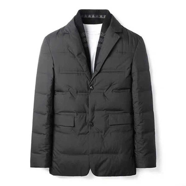down jacket scarf suit separate compartment pressure glue winter men's 90 white duck down gentleman business suit down jacket, Black
down jacket scarf suit separate compartment pressure glue winter men's 90 white duck down gentleman business suit down jacket, Black
