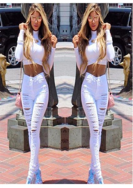 2019 new fashion wild casual big hole small feet pants personality honing broken elastic jeans women039s trousers9523280, Blue
2019 new fashion wild casual big hole small feet pants personality honing broken elastic jeans women039s trousers9523280, Blue