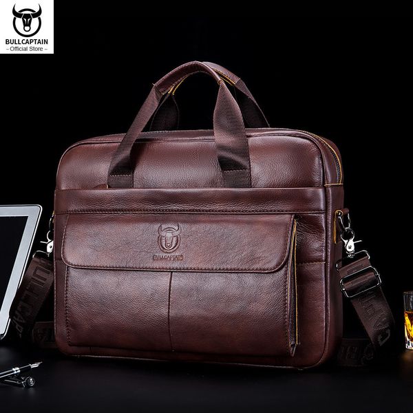 briefcases bullcaptain men's bag genuine leather men briefcase for lap14 messenger men's leather bag business portfolio for docume
briefcases bullcaptain men's bag genuine leather men briefcase for lap14 messenger men's leather bag business portfolio for docume