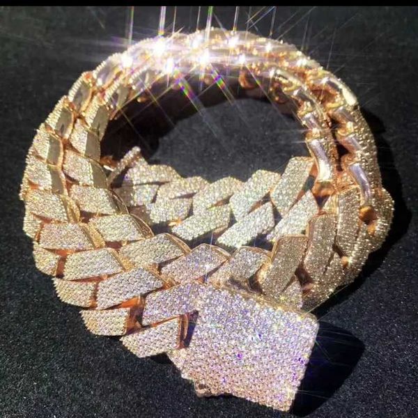 moissanite hiphop jewelry 925 sterling silver 20mm diamond cuban chain iced out missanite cuban chain
moissanite hiphop jewelry 925 sterling silver 20mm diamond cuban chain iced out missanite cuban chain