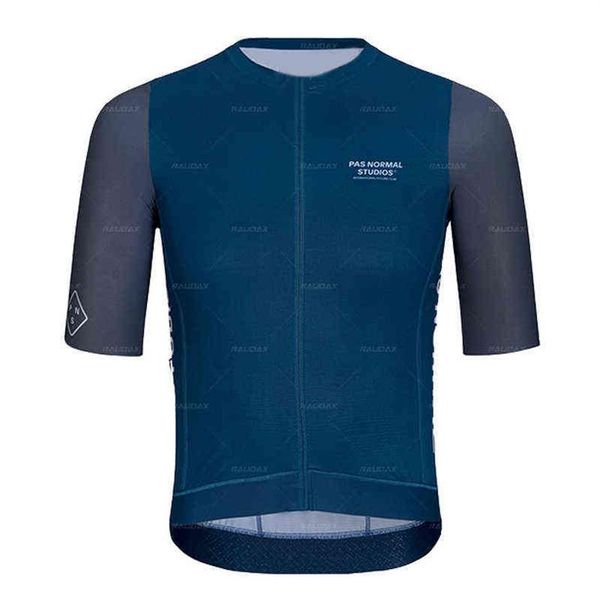 Image of Pas Normal Studios Cycling Sweatshirt Set PNS Men Short Sleeve Shirt MTB Jersey Men&#039;s Cycling Clothing Bicycle Maillot Ciclis234c