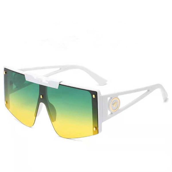 sunglasses new fashion versaoe quality sunglasses new personalized head box integrated sunglasses men's trend sunglasses women's, White;black
sunglasses new fashion versaoe quality sunglasses new personalized head box integrated sunglasses men's trend sunglasses women's, White;black