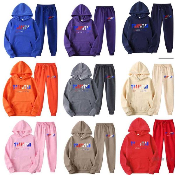 tracksuit trapstar brand printed sportswear men's t shirts 16 colors warm two pieces set loose hoodie sweatshirt pants jogging black wh
tracksuit trapstar brand printed sportswear men's t shirts 16 colors warm two pieces set loose hoodie sweatshirt pants jogging black wh