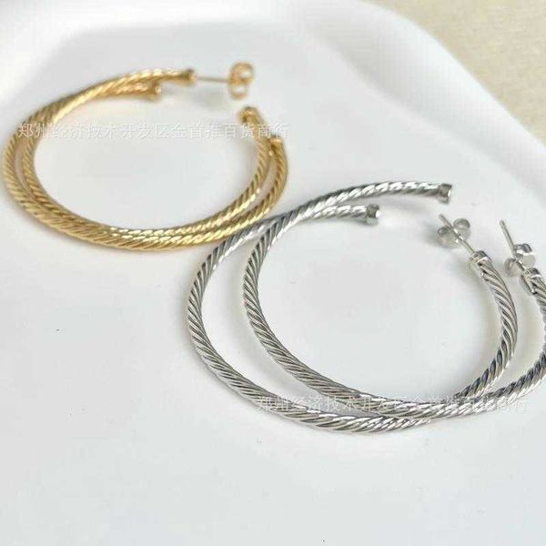 designer dy earrings luxury 925 sterling silver large circle earrings fashion earrings accessories jewelry high-end fashion valentine's, Golden
designer dy earrings luxury 925 sterling silver large circle earrings fashion earrings accessories jewelry high-end fashion valentine's, Golden
