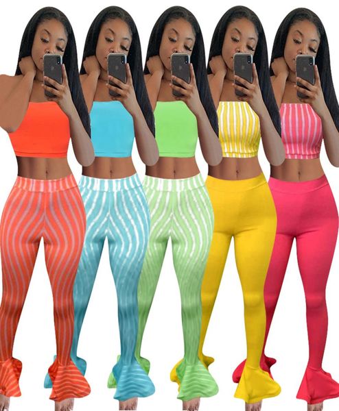 women two piece set strap pants tracksuits crop ruffle legging outfits s2xl striped tee trousers outfits summer pullove1682633, Gray
women two piece set strap pants tracksuits crop ruffle legging outfits s2xl striped tee trousers outfits summer pullove1682633, Gray