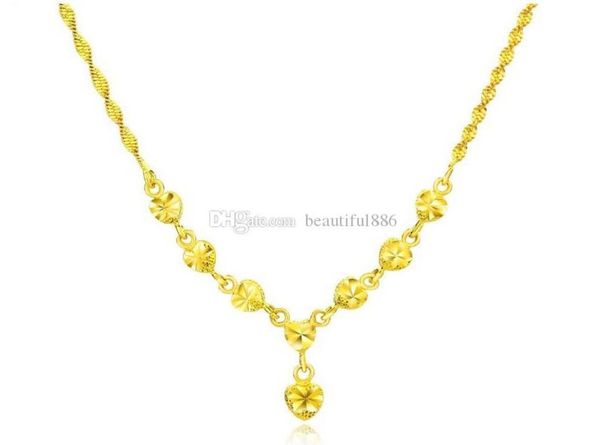 new luxury gold color women necklace heart design ladies link chain jewelry accessories necklaces female romantic wedding pendant 5700683, Silver
new luxury gold color women necklace heart design ladies link chain jewelry accessories necklaces female romantic wedding pendant 5700683, Silver