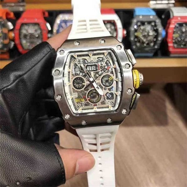 professional luxury mens mechanical watch multifunctional male case carbon fiber all functions can be used swiss movement wristwatches, Slivery;brown
professional luxury mens mechanical watch multifunctional male case carbon fiber all functions can be used swiss movement wristwatches, Slivery;brown