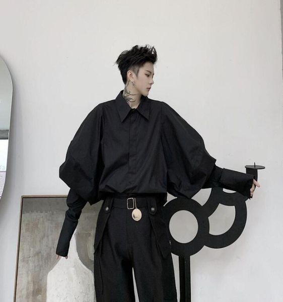 puff sleeve shirt men long sleeve shirt teenage korean fashion punk cardigan shirt mens personality black d2161652185, White;black
puff sleeve shirt men long sleeve shirt teenage korean fashion punk cardigan shirt mens personality black d2161652185, White;black
