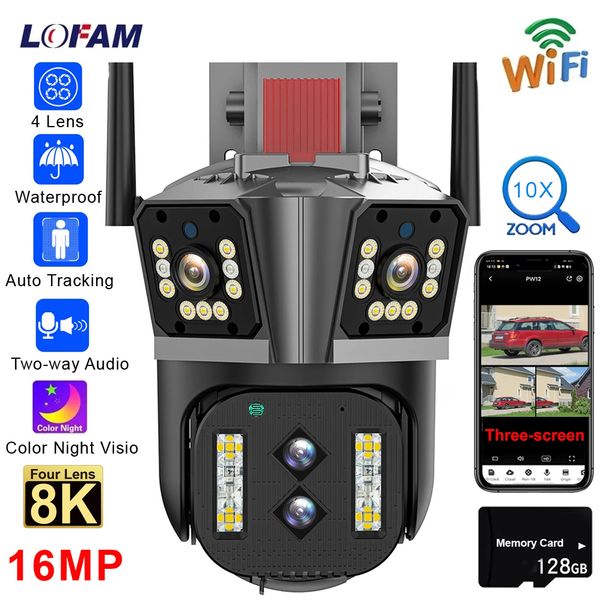 ip cameras 8k 16mp wifi camera 4 lens 3 screen ptz 10x zoom two way audio color night vision outdoor home cctv surveillance wireless 230830
ip cameras 8k 16mp wifi camera 4 lens 3 screen ptz 10x zoom two way audio color night vision outdoor home cctv surveillance wireless 230830