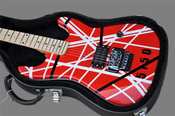 sale custom edward van halen kramer 5150 black white stripe red electric guitar floyd rose tremolo tailpiece, maple neck & fretboard
sale custom edward van halen kramer 5150 black white stripe red electric guitar floyd rose tremolo tailpiece, maple neck & fretboard
