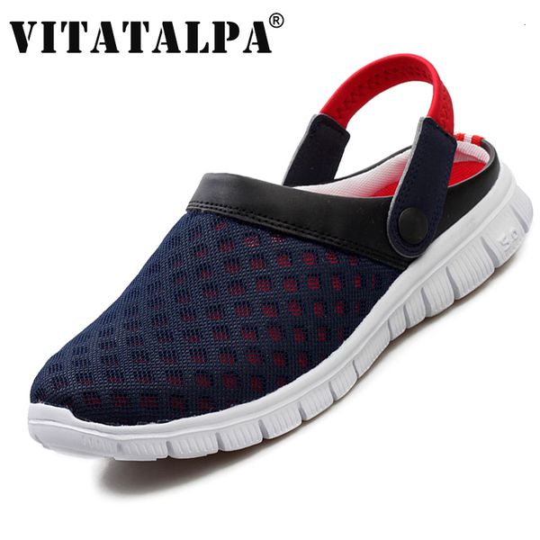 sandals summer mesh sandals men lightweight sneakers breathable outdoor half slippers designer slip-on mens loafers beach shoes 230829, Black
sandals summer mesh sandals men lightweight sneakers breathable outdoor half slippers designer slip-on mens loafers beach shoes 230829, Black