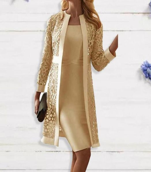 work dresses elegant women coat dress set plus size long sleeve lace solid color o neck outerwear suit office ladies party vestido4447667, White;black
work dresses elegant women coat dress set plus size long sleeve lace solid color o neck outerwear suit office ladies party vestido4447667, White;black