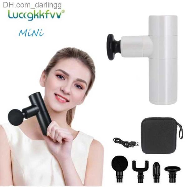 mini hand held electric muscle massage gun usb charging deep tissue massager therapy for body relaxation pain relief q230830
mini hand held electric muscle massage gun usb charging deep tissue massager therapy for body relaxation pain relief q230830