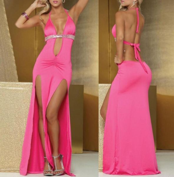 women039s sleepwear backless party nightie women halter deep vneck night dress high split ladies nightgown summer with g8087801, Black;red
women039s sleepwear backless party nightie women halter deep vneck night dress high split ladies nightgown summer with g8087801, Black;red
