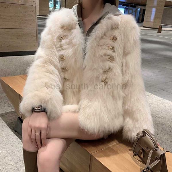 women's fur faux fur 2023 winter england style woman faux fox fur coat long sleeve female brief coats double-breasted office lady fur j, Black
women's fur faux fur 2023 winter england style woman faux fox fur coat long sleeve female brief coats double-breasted office lady fur j, Black