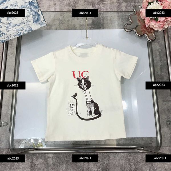new kids short sleeve baby t-shirt child clothing summer cute cat print breathable round neck new size 100-150 cm feb20, Blue
new kids short sleeve baby t-shirt child clothing summer cute cat print breathable round neck new size 100-150 cm feb20, Blue