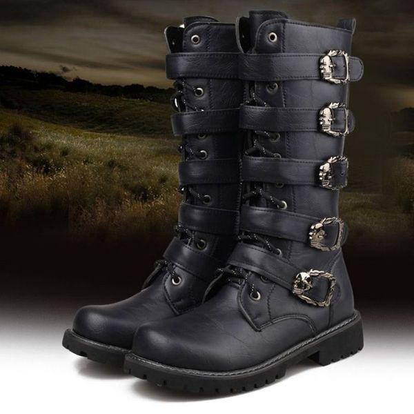 boots high men boots fashion comfortable motorcycle boots trend metal decoration outdoor boots men wear-resisting walking shoes 230830, Black
boots high men boots fashion comfortable motorcycle boots trend metal decoration outdoor boots men wear-resisting walking shoes 230830, Black