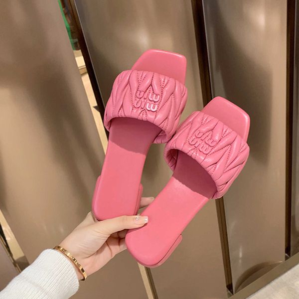 designer slippers miui slipper fashion anti slip flat bottom slippers women outdoor slides ldv0
designer slippers miui slipper fashion anti slip flat bottom slippers women outdoor slides ldv0