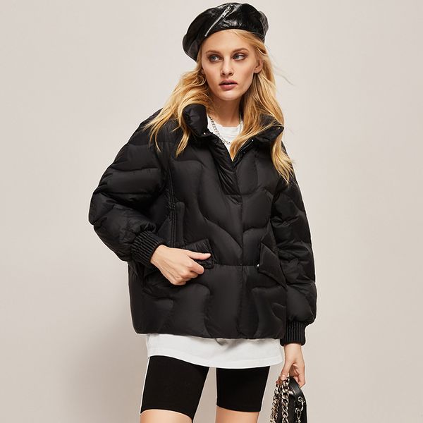 winter womens designer down jacket outdoor leisure sports white duck windbreak waterproof light parkas keep warm fashion coat hooded capsule, Black
winter womens designer down jacket outdoor leisure sports white duck windbreak waterproof light parkas keep warm fashion coat hooded capsule, Black