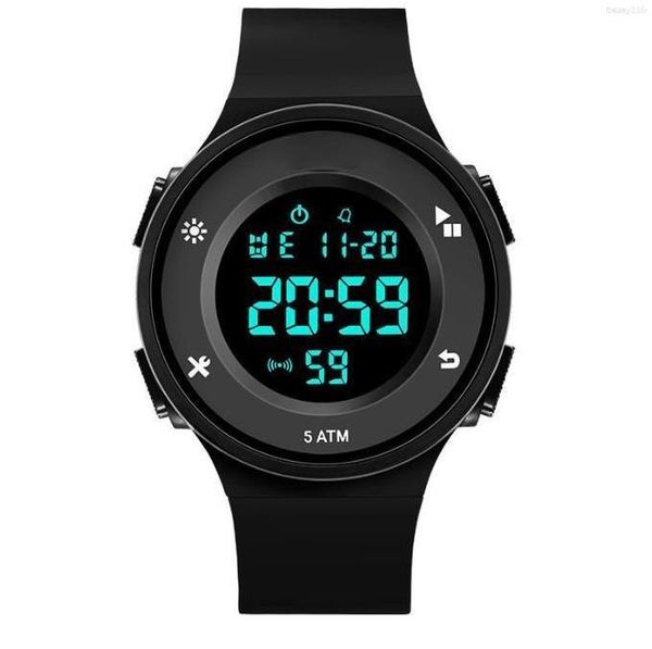 wristwatches sport digital round watch luminous led dial casual multifunction clock outdoor rubber strap wristwatch for men student women, Slivery;brown
wristwatches sport digital round watch luminous led dial casual multifunction clock outdoor rubber strap wristwatch for men student women, Slivery;brown