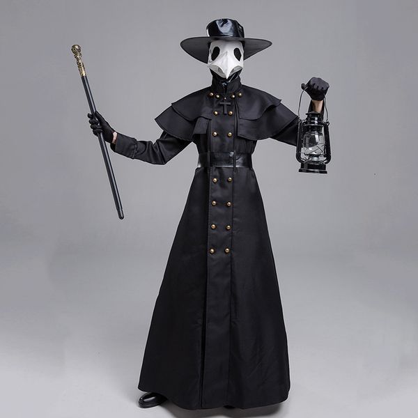 theme costume plague doctor costume crow long mouth bird halloween medieval steam punk european american man costume clothing set 230829, Black;red
theme costume plague doctor costume crow long mouth bird halloween medieval steam punk european american man costume clothing set 230829, Black;red