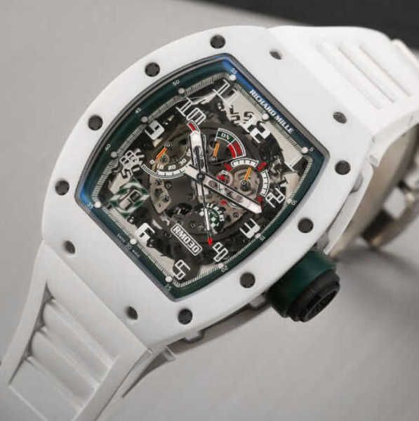 richardmille mechanical wrist watch rm series watch pilot wristwatches rm030 white ceramic le mans limited edition fashion leisure business
richardmille mechanical wrist watch rm series watch pilot wristwatches rm030 white ceramic le mans limited edition fashion leisure business