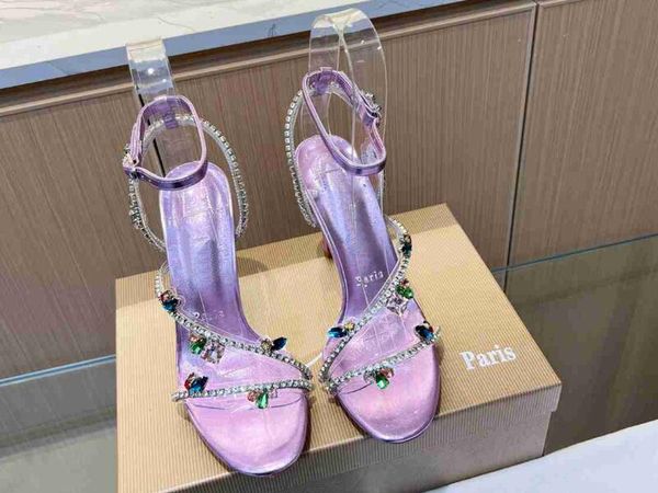 realfine888 5a chrisl 5730310 just queen 10cm heels 100mm crystals sandals slippers luxury designer shoes for women size 35-42, Black
realfine888 5a chrisl 5730310 just queen 10cm heels 100mm crystals sandals slippers luxury designer shoes for women size 35-42, Black