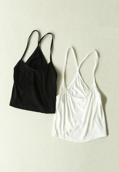 klv women crop camisole summer slim sleeveless spaghetti strap cotton tank blackwhite new8587973, Black;white
klv women crop camisole summer slim sleeveless spaghetti strap cotton tank blackwhite new8587973, Black;white