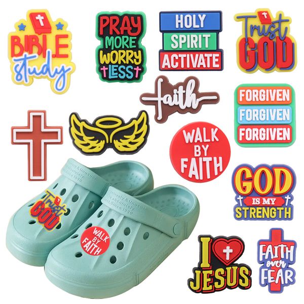 wholesale 100pcs pvc trust god walk by faith pray more worry less garden shoe buckle accessories for bracelet charms button clog, White;pink
wholesale 100pcs pvc trust god walk by faith pray more worry less garden shoe buckle accessories for bracelet charms button clog, White;pink