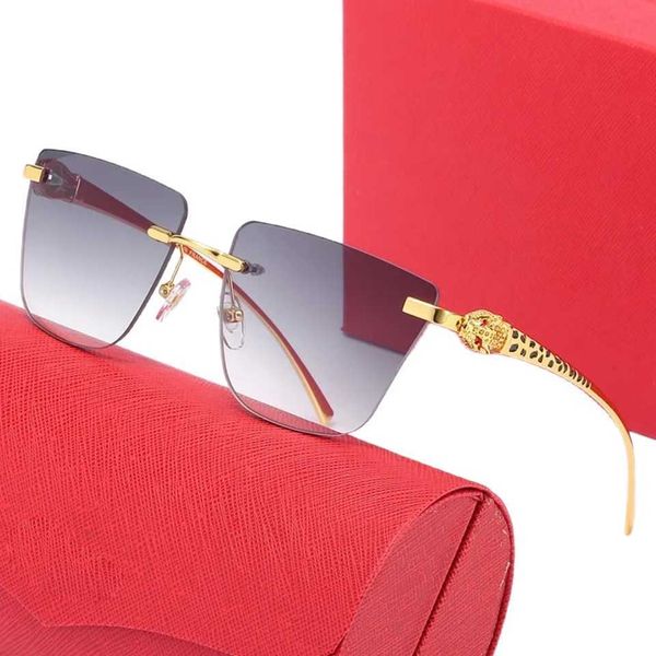 sunglasses fashion brand glasses men rimless sunglasses mens gold panther head classic radiation protection goggle ornamental adumbral small, White;black
sunglasses fashion brand glasses men rimless sunglasses mens gold panther head classic radiation protection goggle ornamental adumbral small, White;black