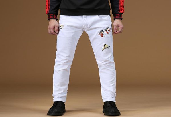 new elegant men039s solid color embroidered jeans korean version of the tide brand selfcultivation elastic personality embroid9704710, Blue
new elegant men039s solid color embroidered jeans korean version of the tide brand selfcultivation elastic personality embroid9704710, Blue