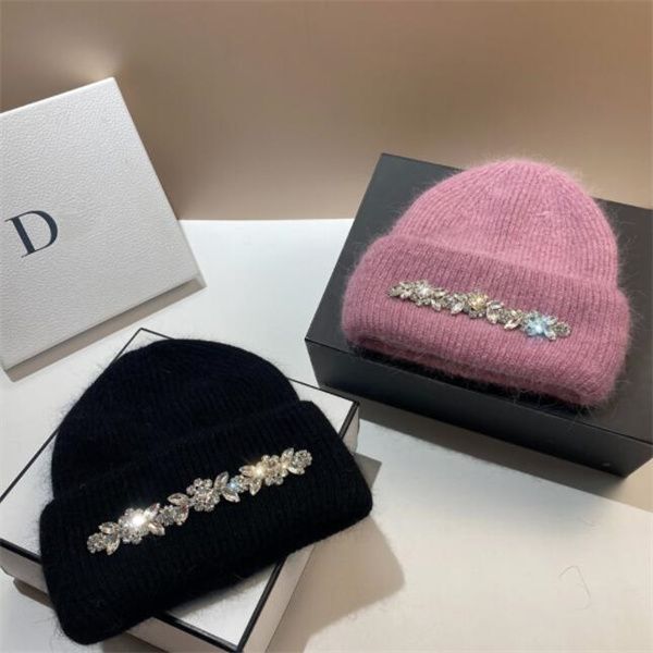 luxury studded rabbit hair knitted hat girl fashion warm wool hat joker hat in autumn and winter, Yellow
luxury studded rabbit hair knitted hat girl fashion warm wool hat joker hat in autumn and winter, Yellow