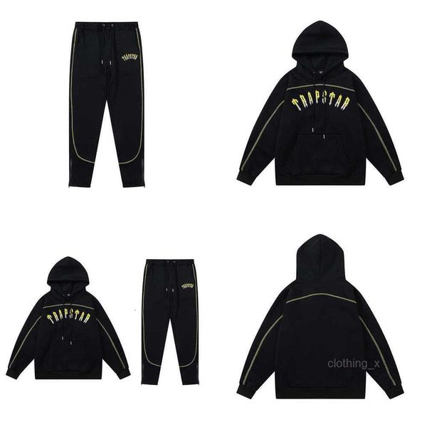 clothing men's sweatshirts hoodie street trend label trapstar gradient embroidered youth loose casual trend plush sweater/pants fashion, Black
clothing men's sweatshirts hoodie street trend label trapstar gradient embroidered youth loose casual trend plush sweater/pants fashion, Black