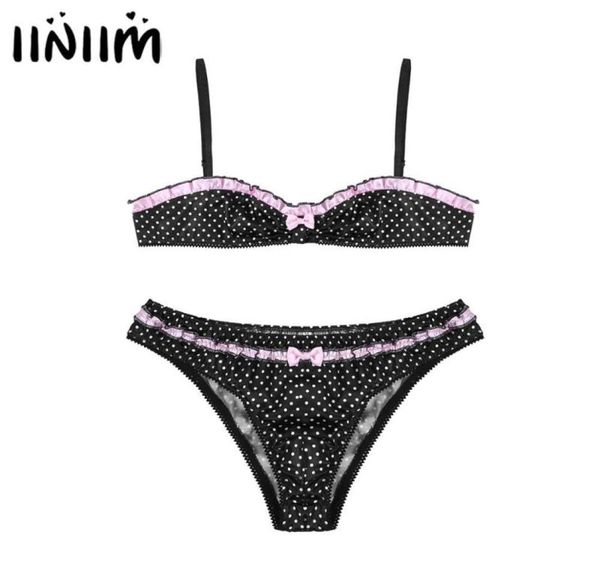 mens male sissy lingerie sets polka dot exotic apparel sleepwear ruffles bra with jockstraps pouch briefs underwear bras4467728, Red;black
mens male sissy lingerie sets polka dot exotic apparel sleepwear ruffles bra with jockstraps pouch briefs underwear bras4467728, Red;black