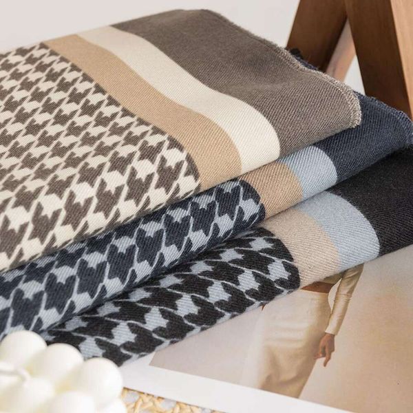 winter scarf womens houndstooth short tassels print pattern fashion imitation cashmere, Blue;gray
winter scarf womens houndstooth short tassels print pattern fashion imitation cashmere, Blue;gray